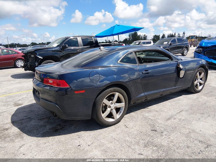 Vin: 2g1fd1e34f9245432, lot: 46699982, chevrolet camaro 1lt 20154