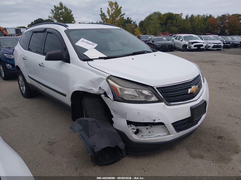 Vin: 1gnkrfed1hj113062, lot: 46700011, chevrolet traverse ls 20171