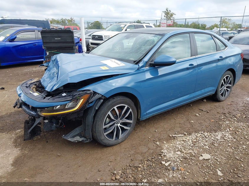 Vin: 3vw7x7bu4sm048424, lot: 46700016, volkswagen jetta 1.5t se 20252
