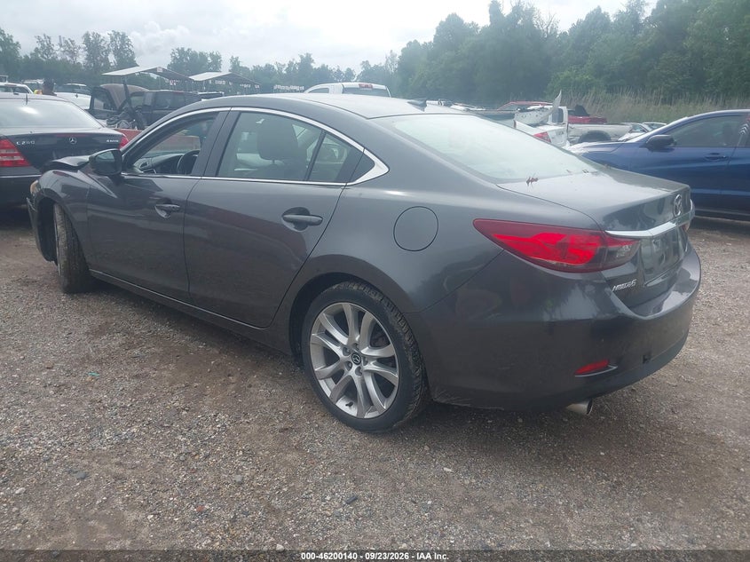 Vin: jm1gl1v54h1137920, lot: 46700052, mazda mazda6 touring 20173
