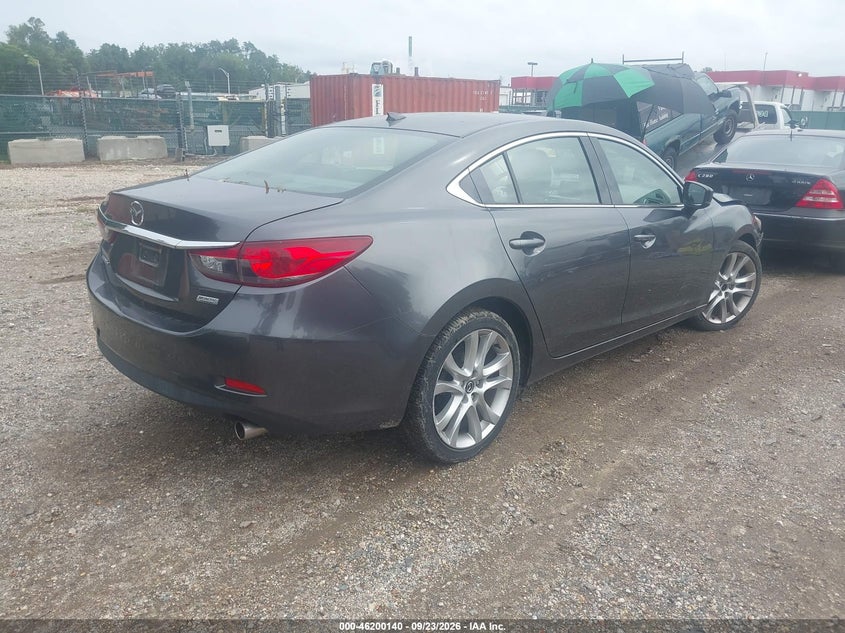 Vin: jm1gl1v54h1137920, lot: 46700052, mazda mazda6 touring 20174