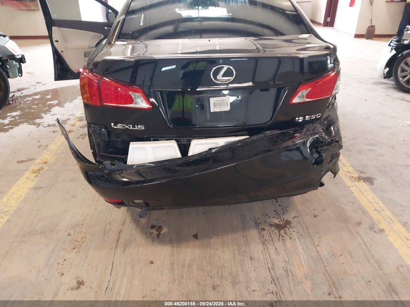 LEXUS IS 250 2009 VIN JTHBK262395094428