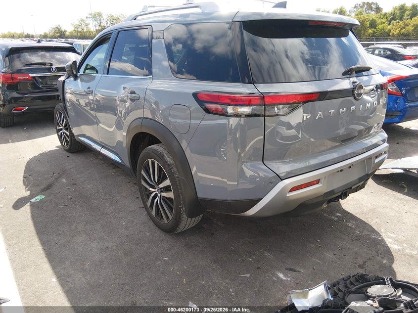 Vin: 5n1dr3dk1sc234293, lot: 46700085, nissan pathfinder platinum 4wd 20253