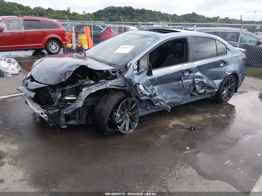 Vin: jtdt4mcext3529037, lot: 46700087, toyota corolla xse 20262