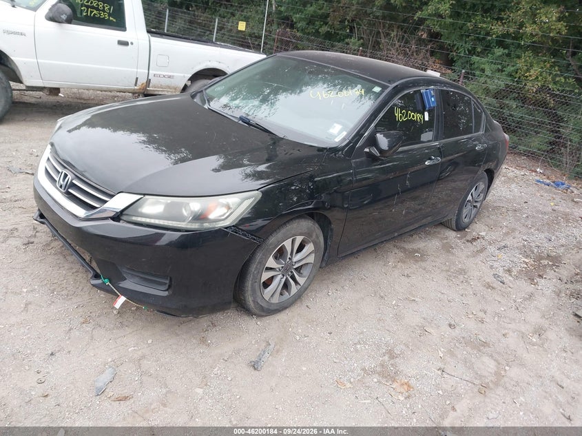 Vin: 1hgcr2f33fa261904, lot: 46700096, honda accord lx 20152