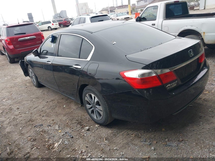 Vin: 1hgcr2f33fa261904, lot: 46700096, honda accord lx 20153