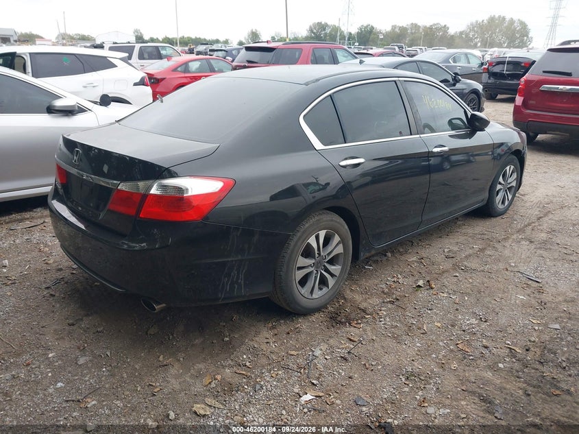 Vin: 1hgcr2f33fa261904, lot: 46700096, honda accord lx 20154