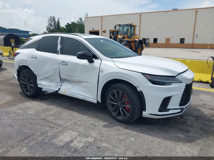 Vin: 2t2bamca0rc040899, lot: 46700103, lexus rx 350 f sport handling 2024 img_1