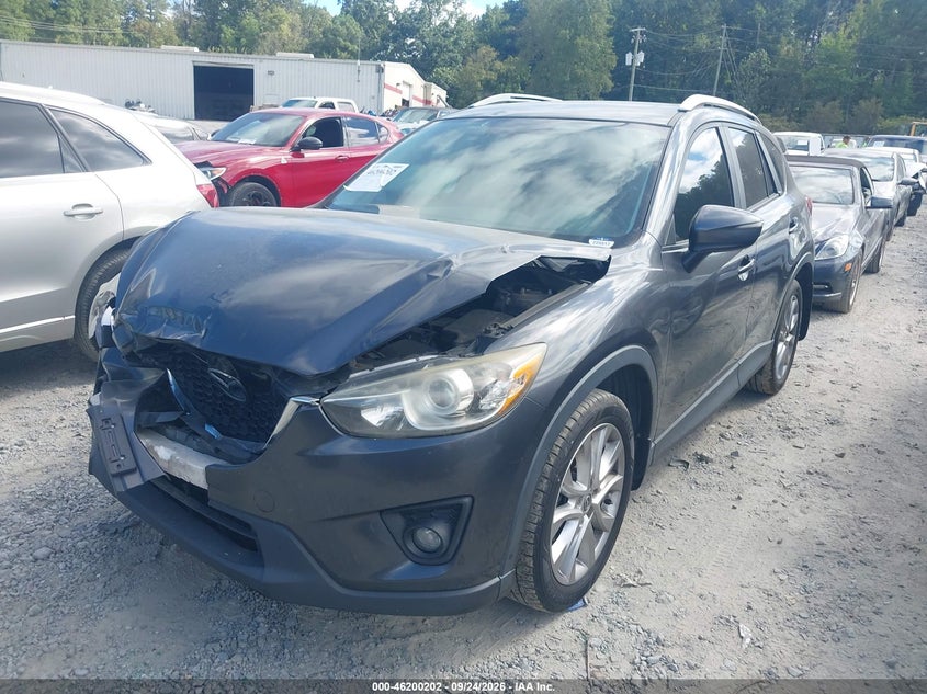 Vin: jm3ke2dy4f0492960, lot: 46700114, mazda cx-5 grand touring 20152