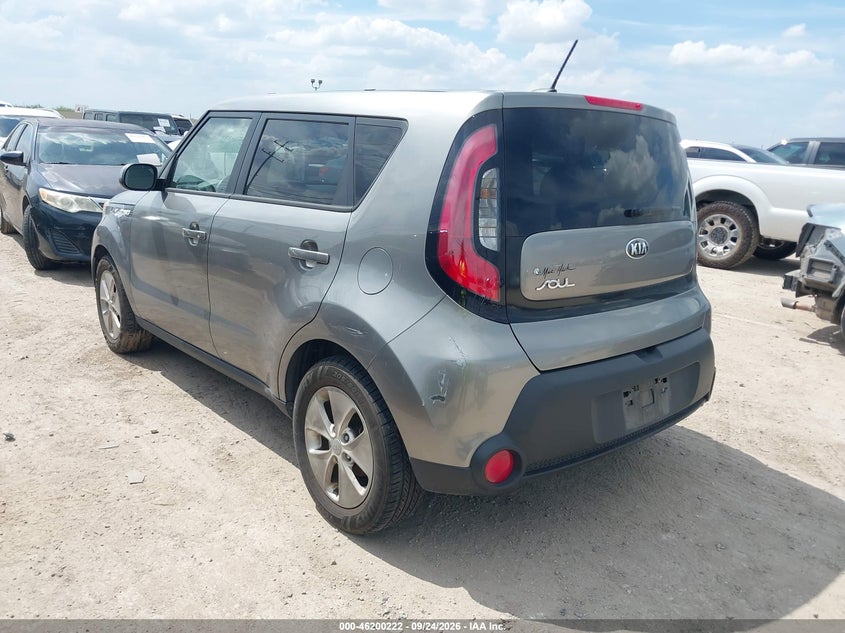 Vin: kndjn2a24e7046169, lot: 46700134, kia soul 20143