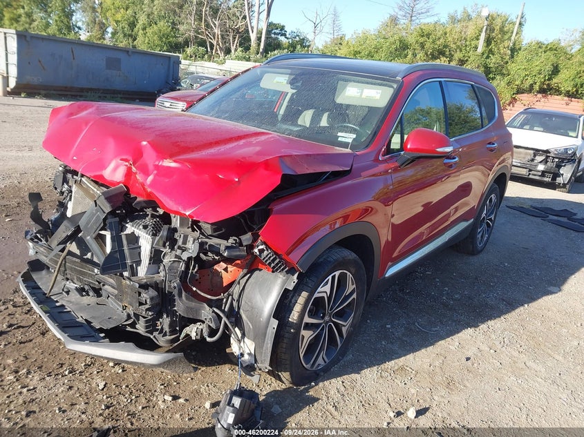 Vin: 5nms3caa4lh177972, lot: 46700136, hyundai santa fe sel 2.0t 20202