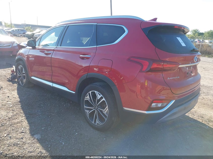 Vin: 5nms3caa4lh177972, lot: 46700136, hyundai santa fe sel 2.0t 20203