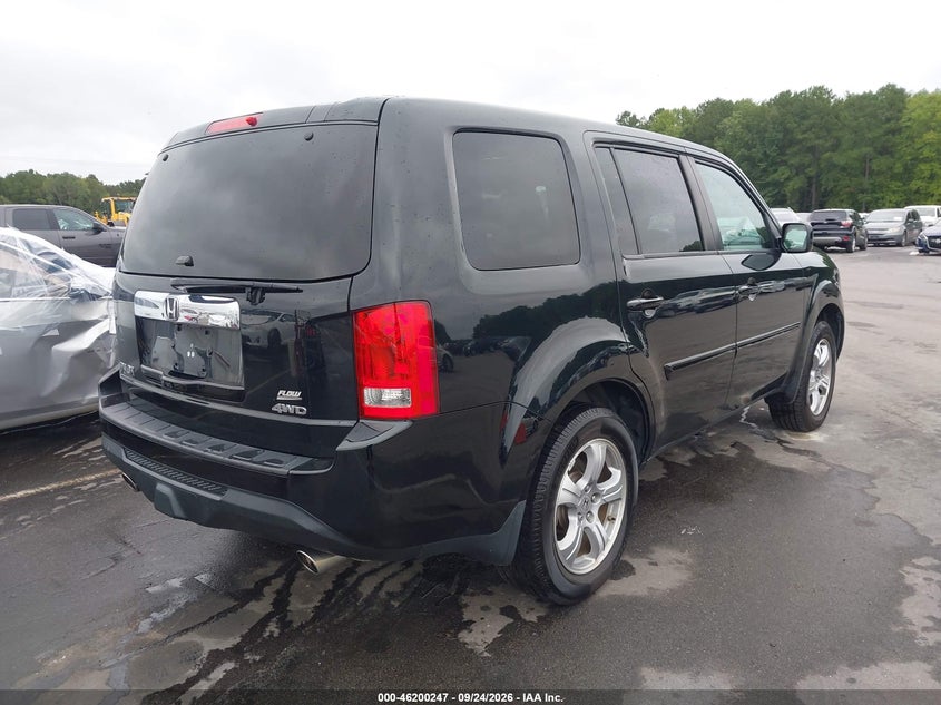 Vin: 5fnyf4h59eb047934, lot: 46700159, honda pilot ex-l 20144