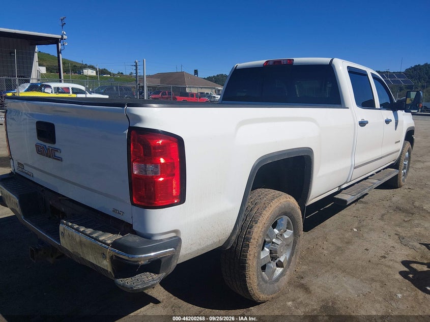 Vin: 1gt12teg4hf109978, lot: 46700180, gmc sierra 2500hd slt 20174
