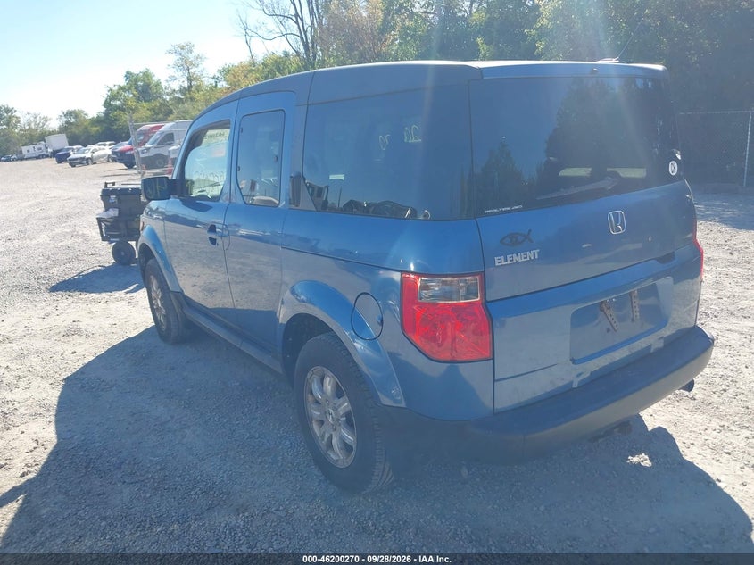 HONDA ELEMENT 2006 VIN 5J6YH27736L011778