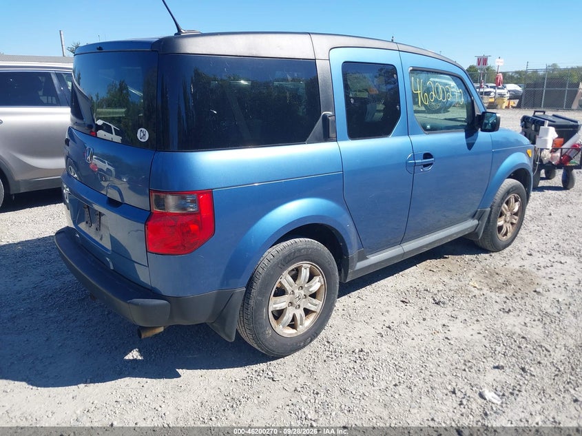 HONDA ELEMENT 2006 VIN 5J6YH27736L011778