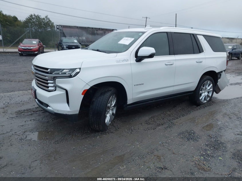 Vin: 1gnsktkl8mr102781, lot: 46700185, chevrolet tahoe 4wd high country 20212