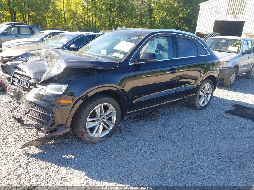 Vin: wa1efcfs9gr001114, lot: 46700187, audi q3 2.0t premium plus 20162