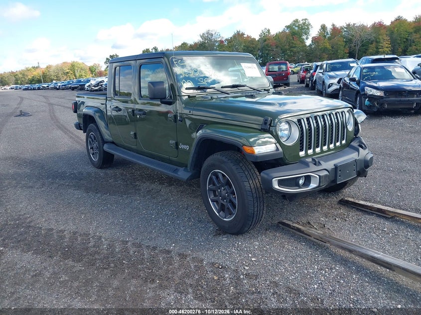 Vin: 1c6hjtfg1nl145132, lot: 46700188, jeep gladiator overland 4x4 2022 img_1