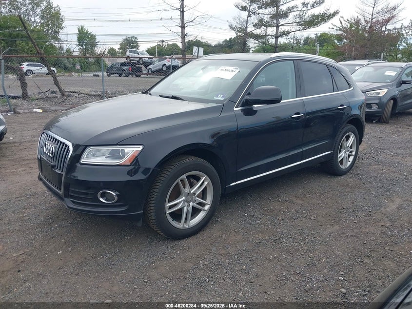 Vin: wa1l2afp5ha055867, lot: 46700196, audi q5 2.0t premium 20172