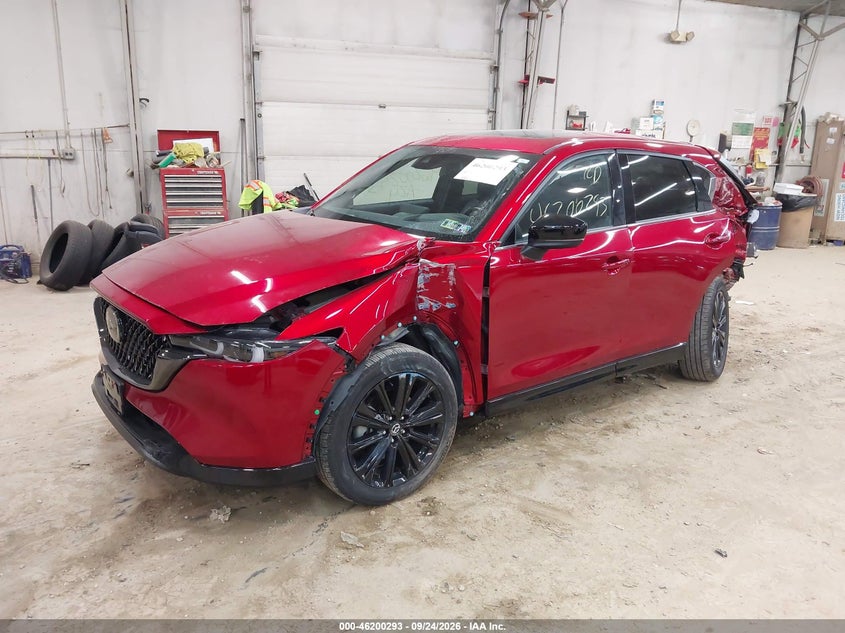 Vin: jm3kfbdy2r0357381, lot: 46700205, mazda cx-5 2.5 turbo premium 20242