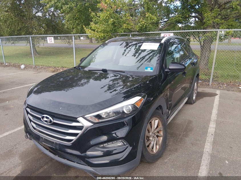 Vin: km8j3ca44ju609354, lot: 46700207, hyundai tucson sel 20182