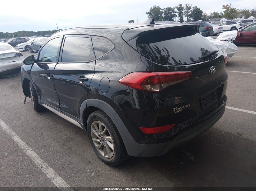 Vin: km8j3ca44ju609354, lot: 46700207, hyundai tucson sel 20183