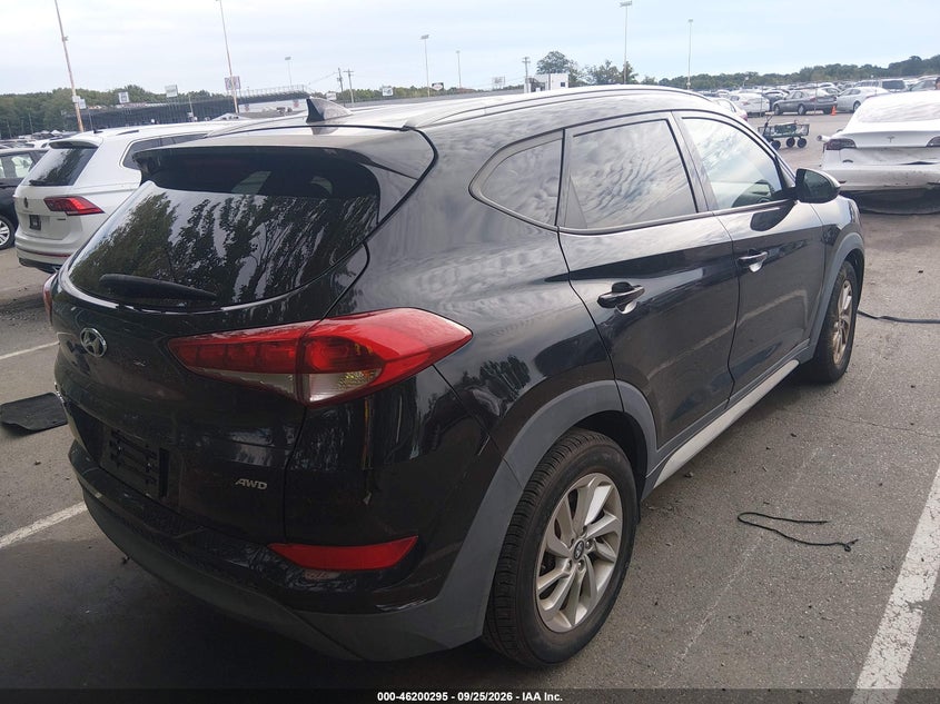 Vin: km8j3ca44ju609354, lot: 46700207, hyundai tucson sel 20184
