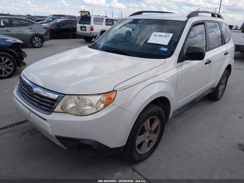 Vin: jf2sh6bc7ag804091, lot: 46700215, subaru forester 2.5x 20102