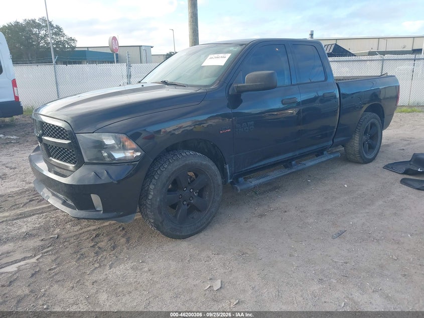 Vin: 1c6rr7ft1js351214, lot: 46700218, ram 1500 express  4x4 6'4 box 20182