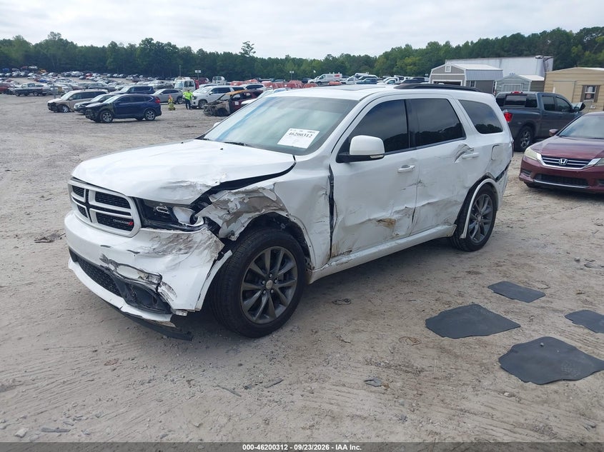 Vin: 1c4rdhdg2hc606282, lot: 46700224, dodge durango gt rwd 20172