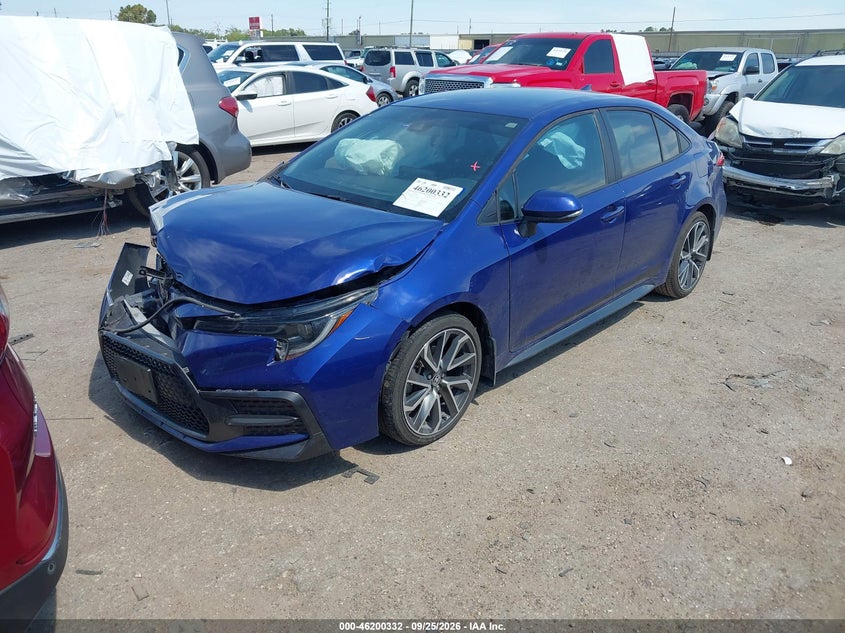 Vin: 5yfs4mcexnp137911, lot: 46700244, toyota corolla se 20222