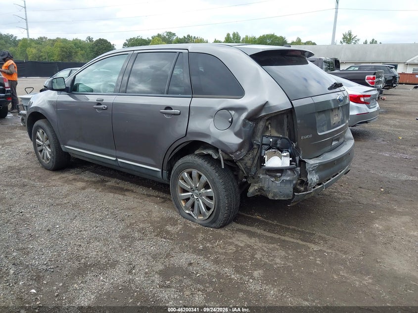 Vin: 2fmdk3jc6abb08432, lot: 46700253, ford edge sel 20103