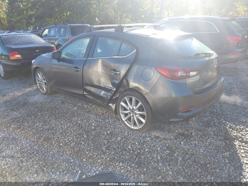 Vin: jm1bn1m35h1144363, lot: 46700256, mazda mazda3 grand touring 20173