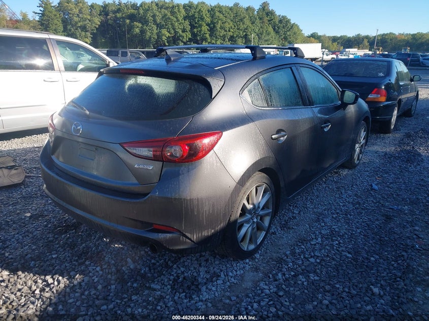 Vin: jm1bn1m35h1144363, lot: 46700256, mazda mazda3 grand touring 20174
