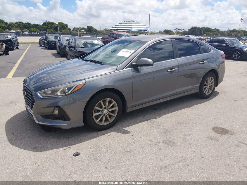 Vin: 5npe24af6kh737381, lot: 46700260, hyundai sonata se 20192