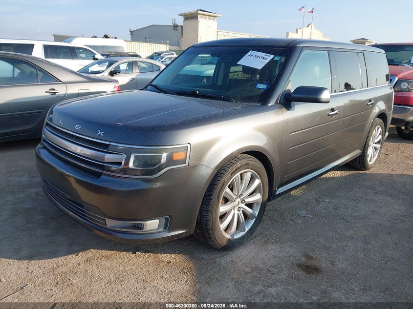 Vin: 2fmhk6dt9fba20335, lot: 46700292, ford flex limited 20152