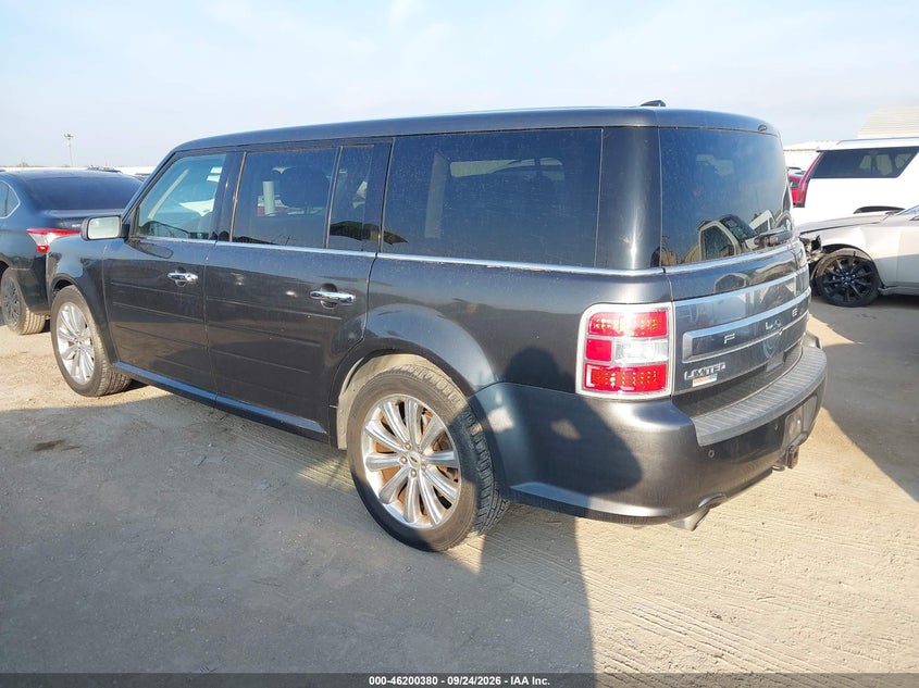 Vin: 2fmhk6dt9fba20335, lot: 46700292, ford flex limited 20153