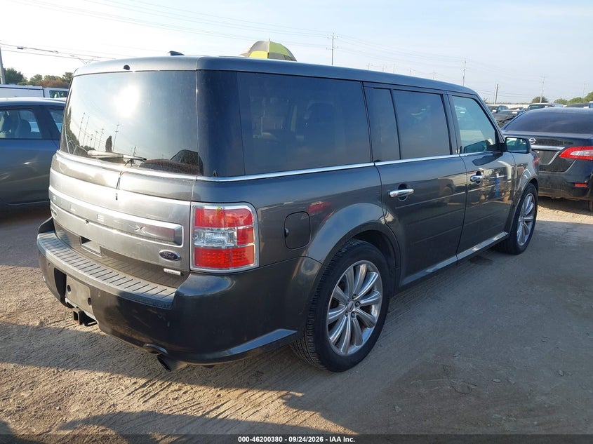 Vin: 2fmhk6dt9fba20335, lot: 46700292, ford flex limited 20154