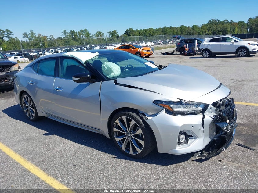 Vin: 1n4aa6fv2lc383231, lot: 46700294, nissan maxima platinum xtronic cvt 2020 img_1
