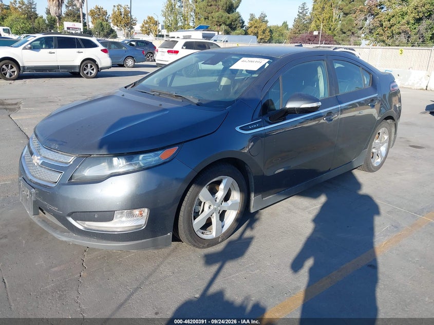 Vin: 1g1rh6e42du109856, lot: 46700303, chevrolet volt 20132