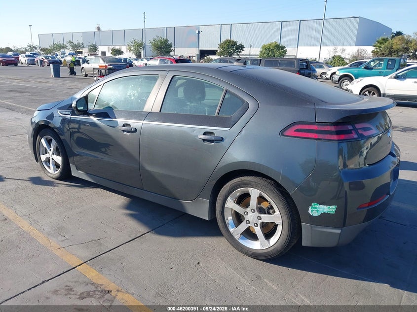 Vin: 1g1rh6e42du109856, lot: 46700303, chevrolet volt 20133