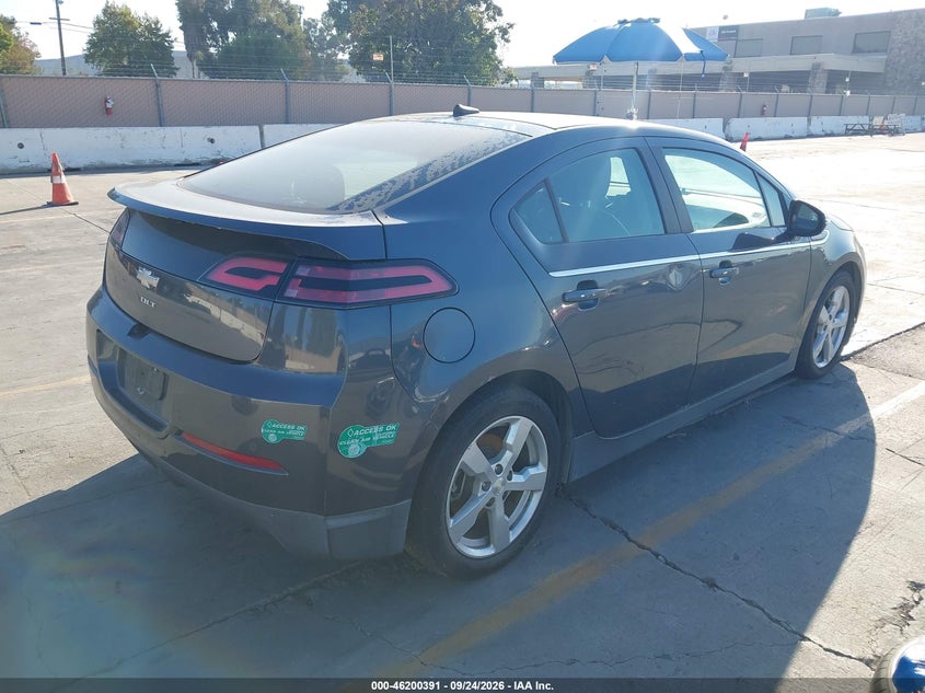 CHEVROLET VOLT 2013 VIN 1G1RH6E42DU109856