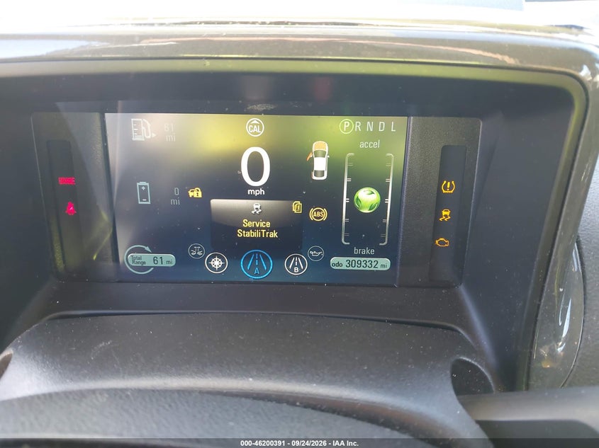 CHEVROLET VOLT 2013 VIN 1G1RH6E42DU109856