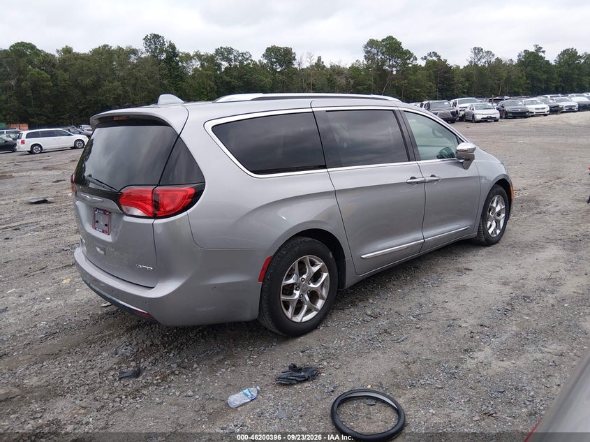 Vin: 2c4rc1ggxhr620184, lot: 46700308, chrysler pacifica limited 20174