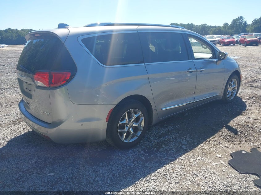Vin: 2c4rc1ggxhr620184, lot: 46700308, chrysler pacifica limited 20174