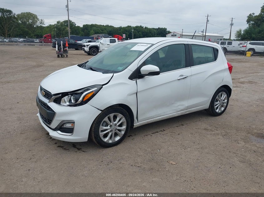 Vin: kl8cf6sa6lc424850, lot: 46700317, chevrolet spark fwd 2lt automatic 20202