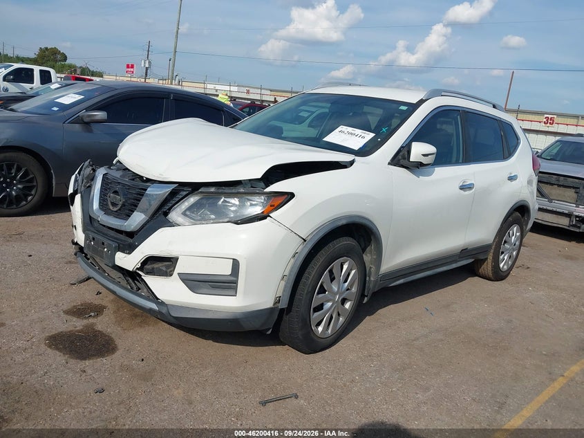 Vin: jn8at2mt6hw137792, lot: 46700328, nissan rogue s 20172