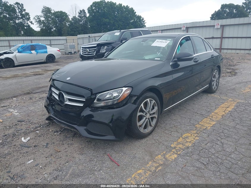 Vin: 55swf4jb6gu172334, lot: 46700332, mercedes-benz c 300 20162
