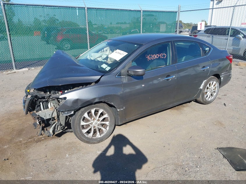 Vin: 3n1ab7ap2ky434998, lot: 46700339, nissan sentra sv 20192